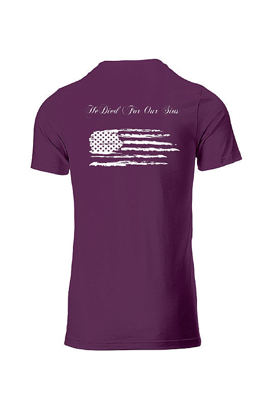 "Celebrate Faith and American Heritage with our 'Is Your Faith on Display' T-Shirt | Walamerch"