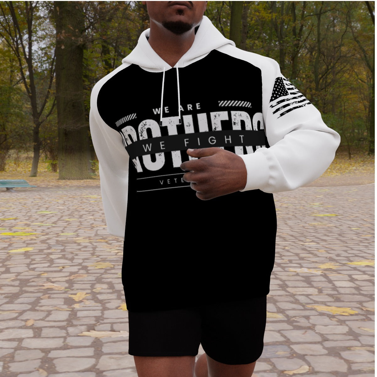 Brothers Military Fleece Raglan Hoodie
