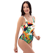 One-Piece Swimsuit Tropical