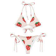 Strawberry string bikini