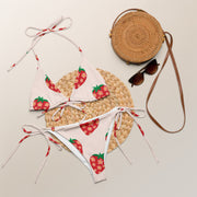 Strawberry string bikini