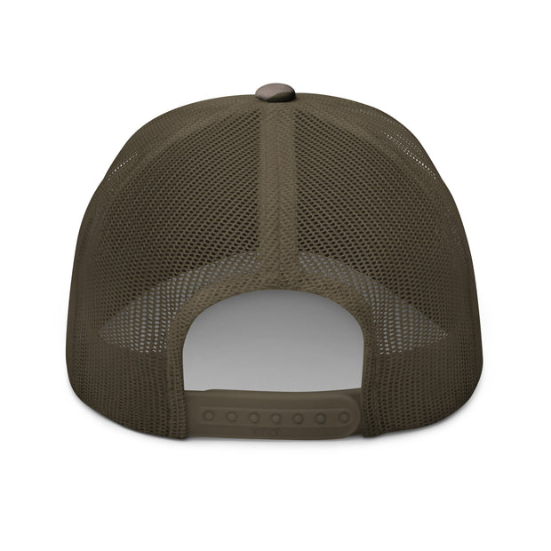 Camouflage trucker hat