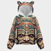 Tribal Sweatshirt With Ear