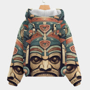 Tribal Sweatshirt With Ear